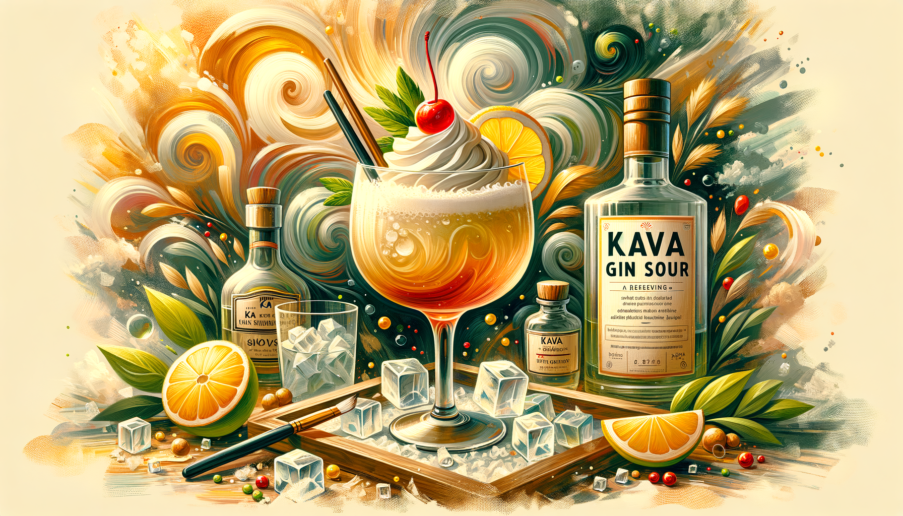 Shaking Up Relaxation: The Ultimate Kava Gin Sour Recipe