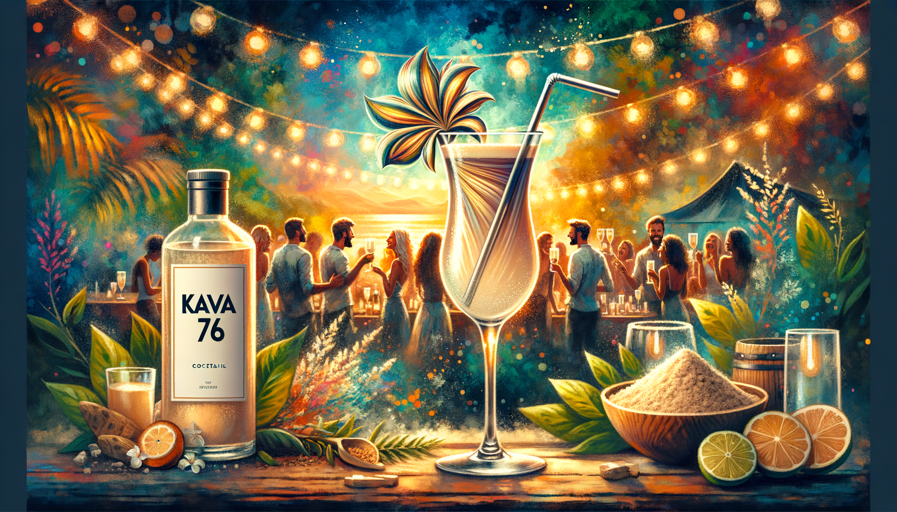 Unwind and Celebrate: Discover the Kava French 76 Cocktail