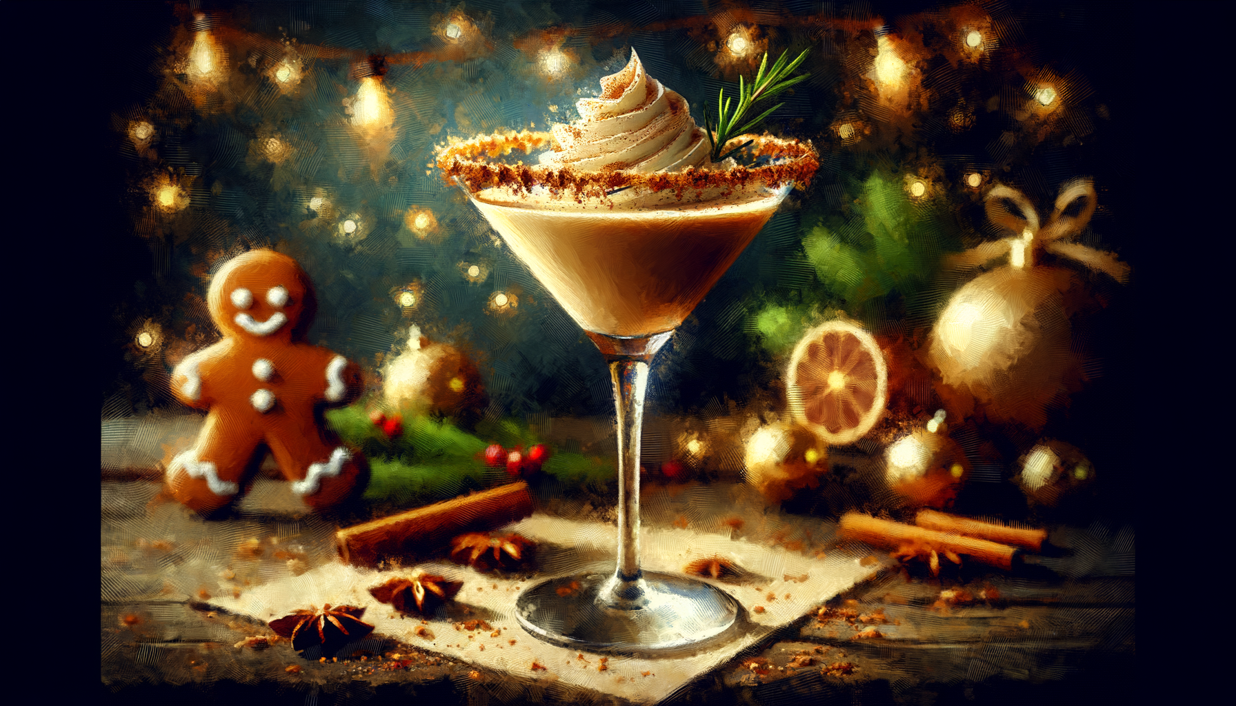 Sip into the Holidays: The Ultimate Kava Gingerbread Martini Recipe