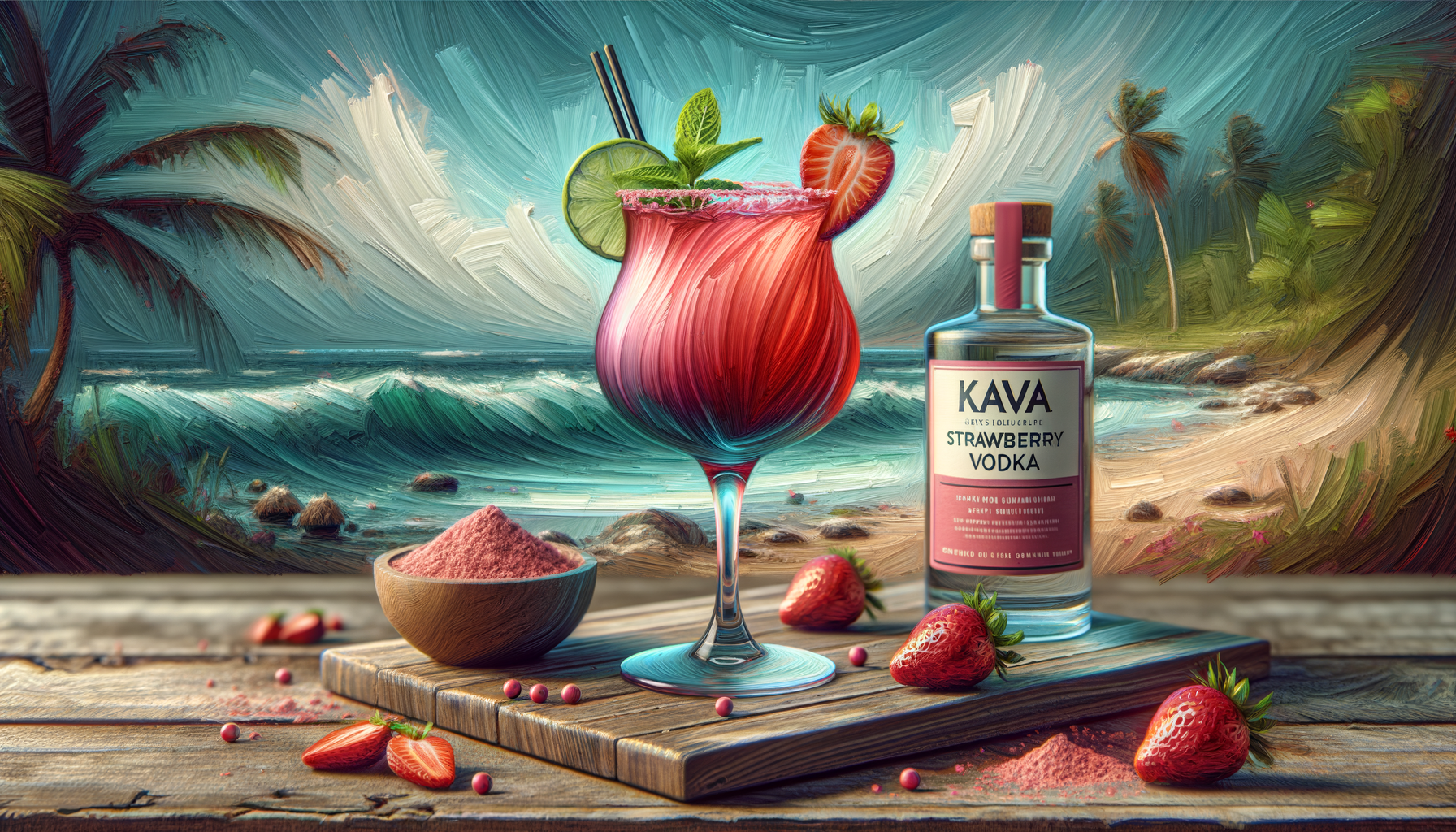 Chill Out with a Kava Strawberry Vodka Cocktail: A Refreshing Twist on Relaxation