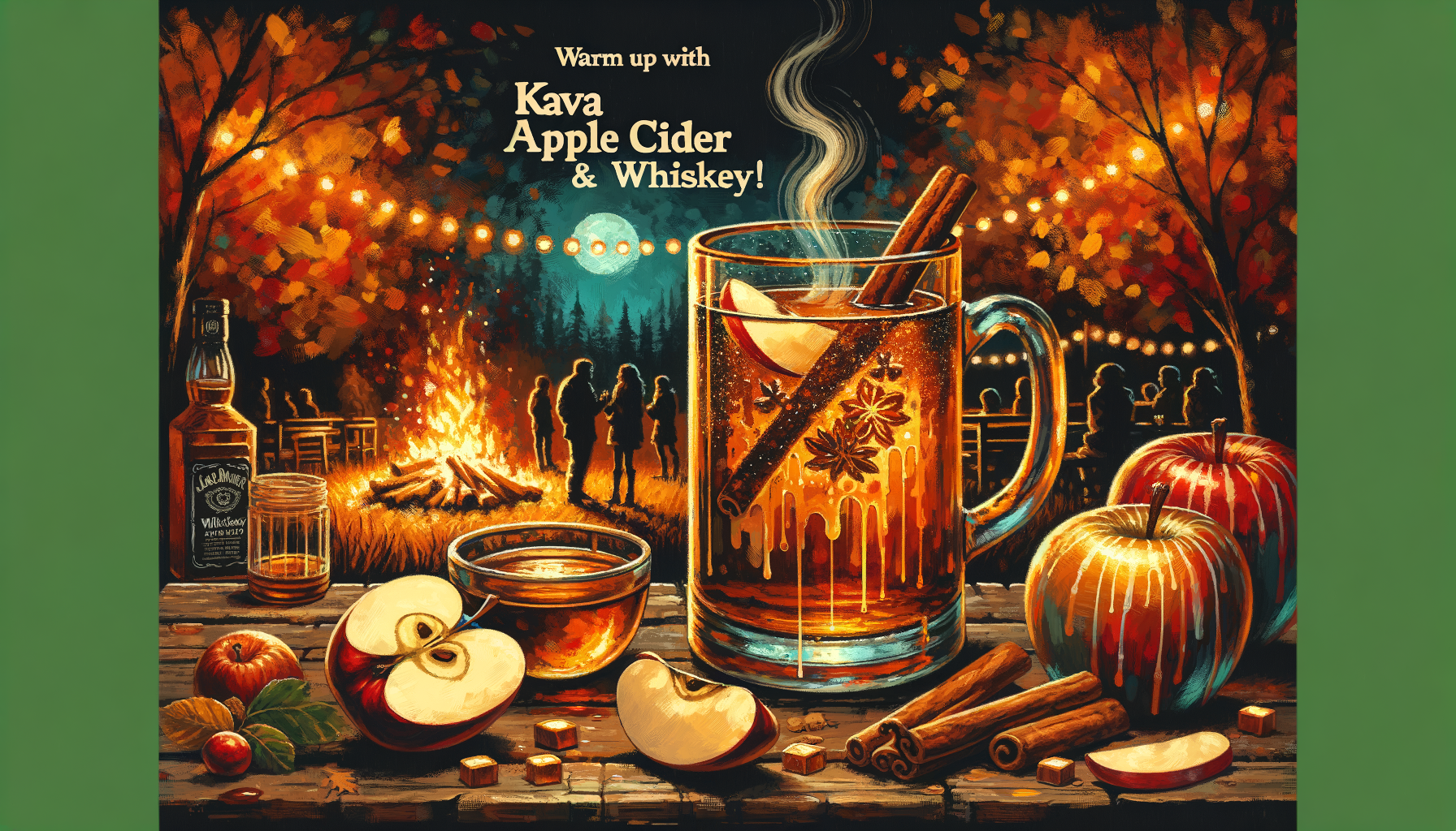 Warm Up Your Autumn Nights with Kava Apple Cider and Whiskey: A Cozy Recipe to Share