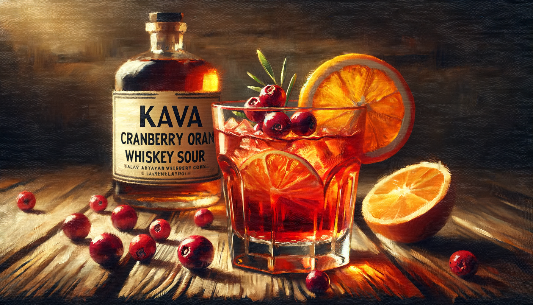 Delightful Kava Cranberry Orange Whiskey Sour: A Refreshing Twist on a Classic Cocktail