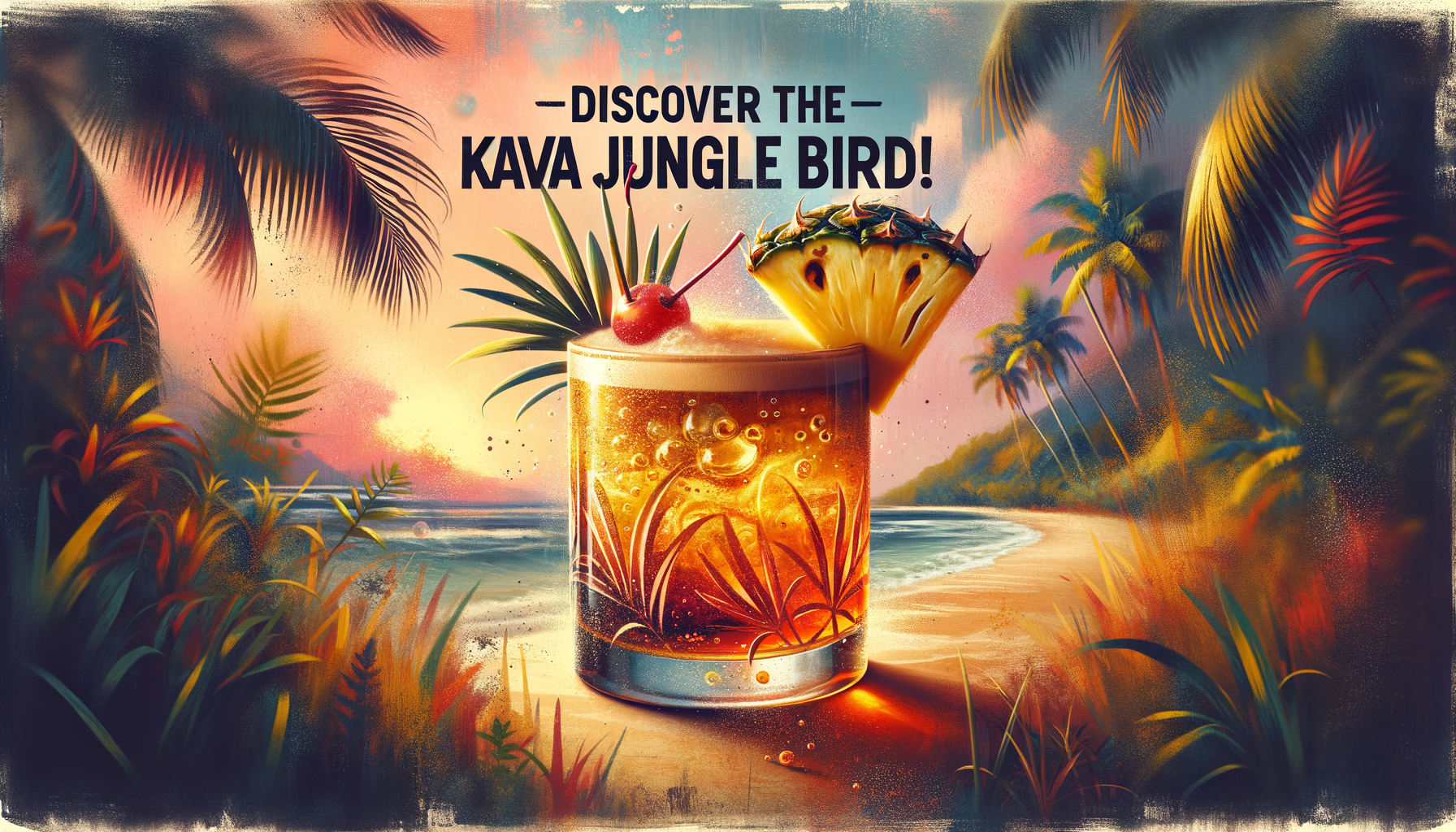 Experience Paradise: The Kava Jungle Bird Cocktail Recipe