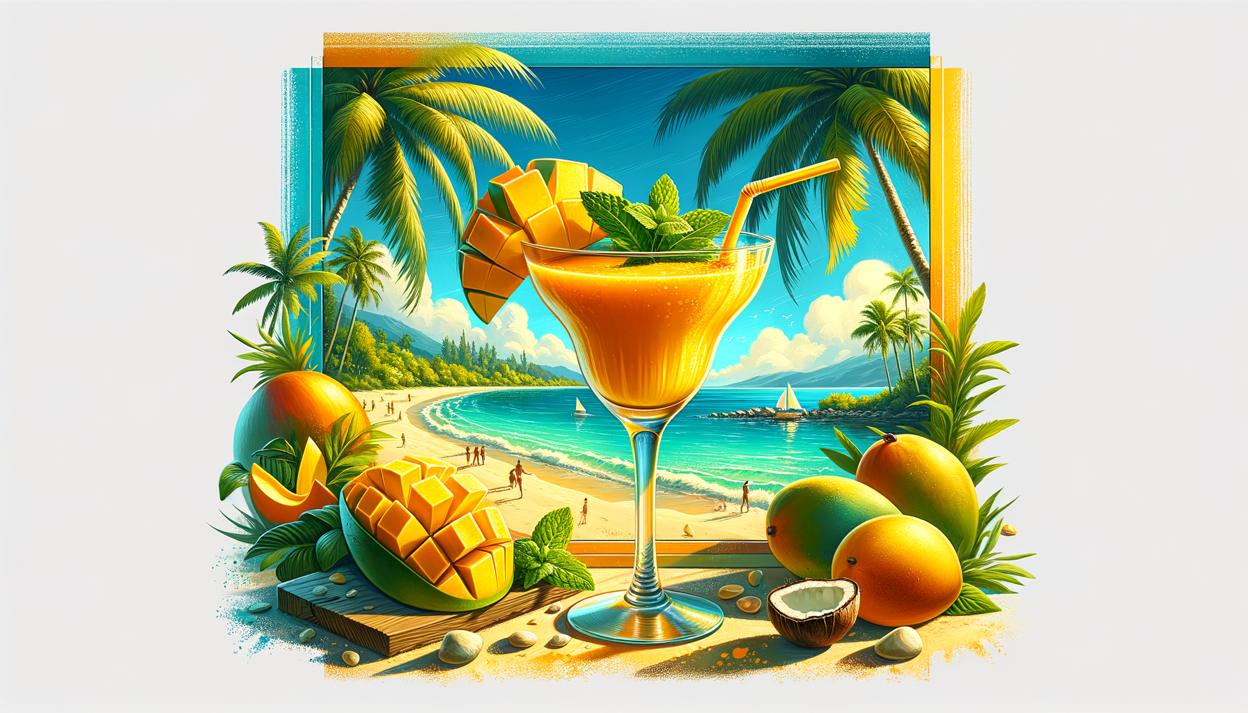 Chill Out with the Ultimate Kava Mango Daiquiri: A Tropical Relaxation Experience