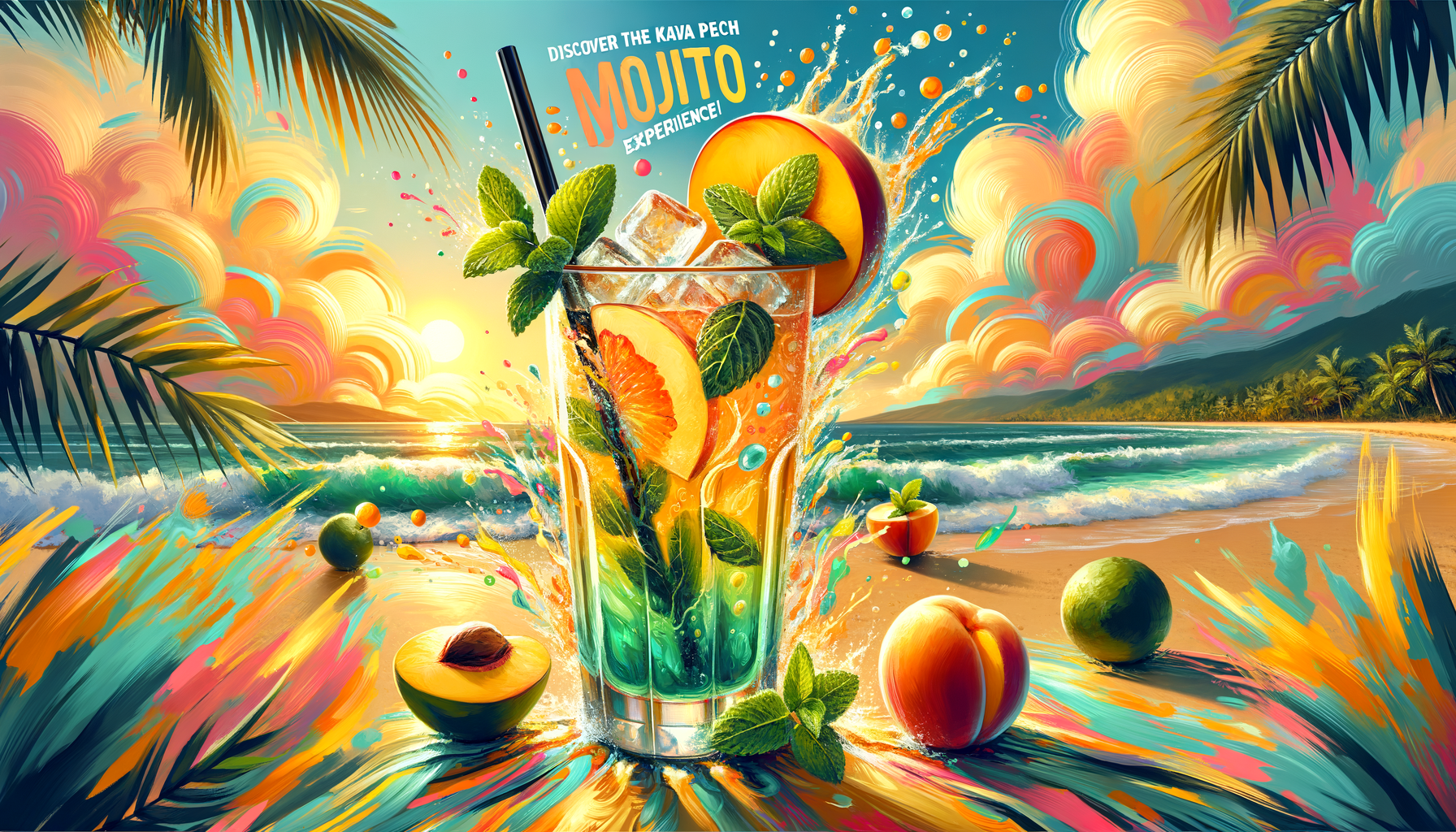 Refreshing Bliss: Discover the Kava Peach Mojito Experience