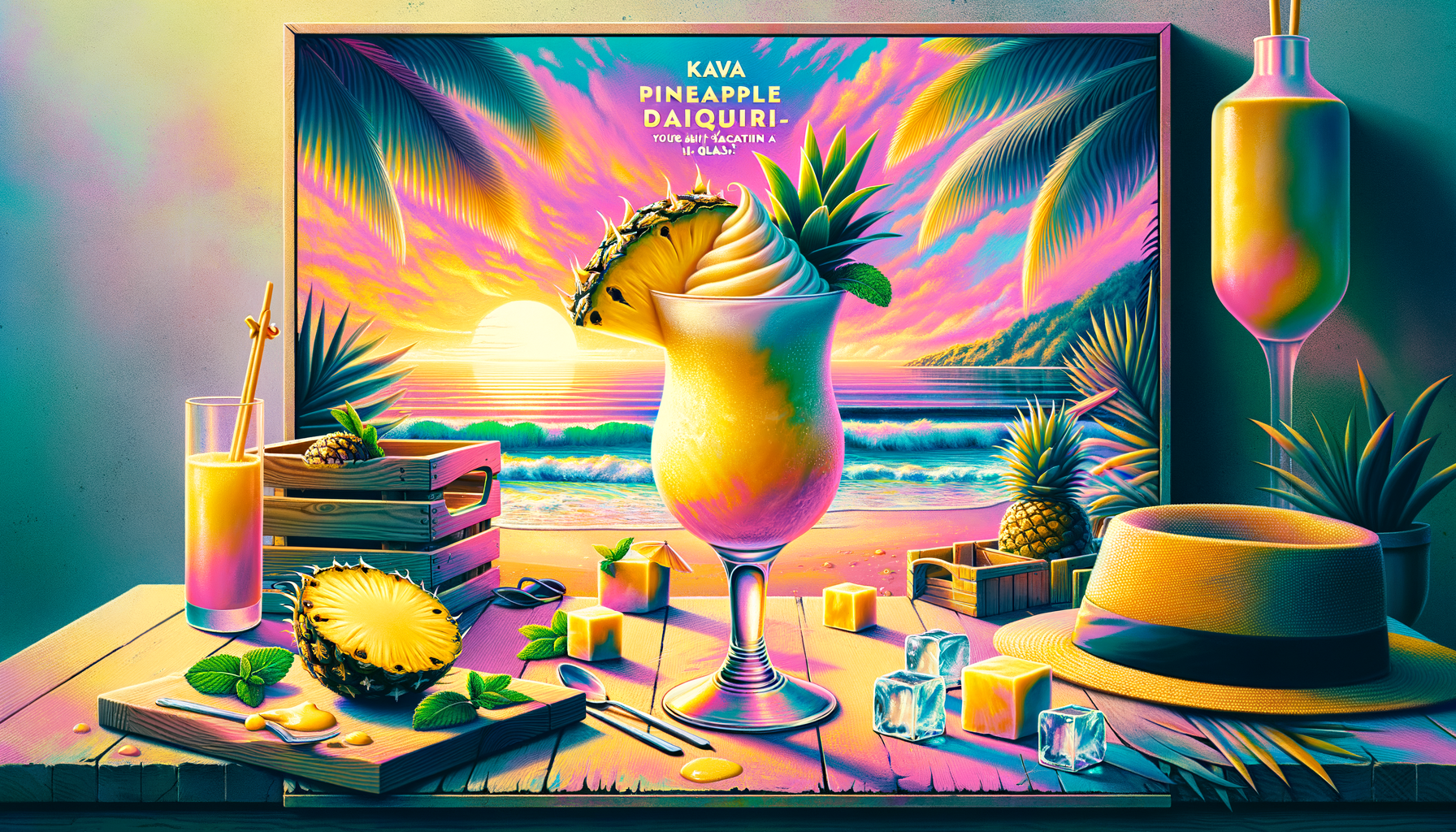 Experience Bliss: The Ultimate Kava Pineapple Daiquiri Recipe