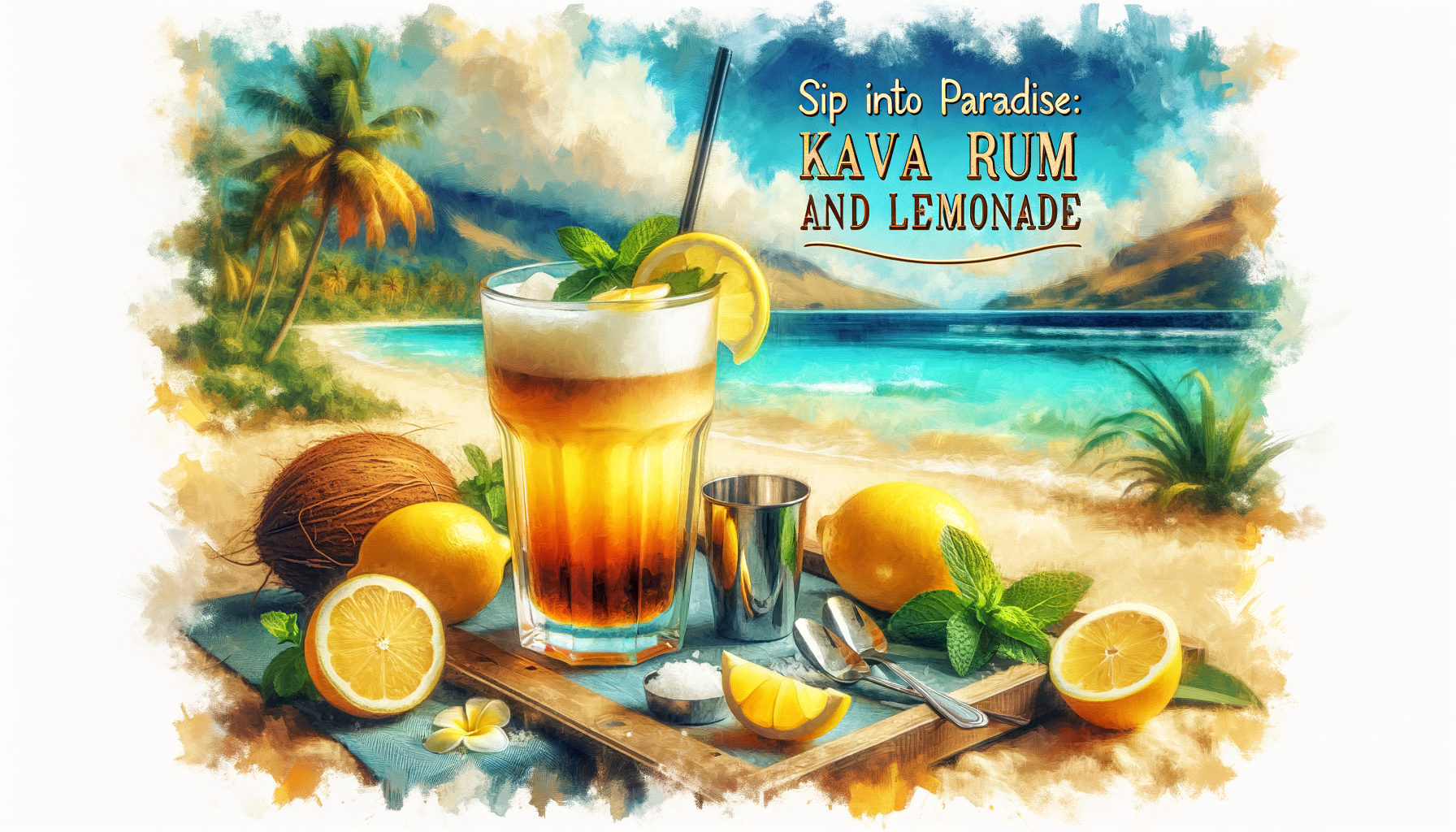 Chill Out with Kava Rum and Lemonade: The Ultimate Relaxation Cocktail