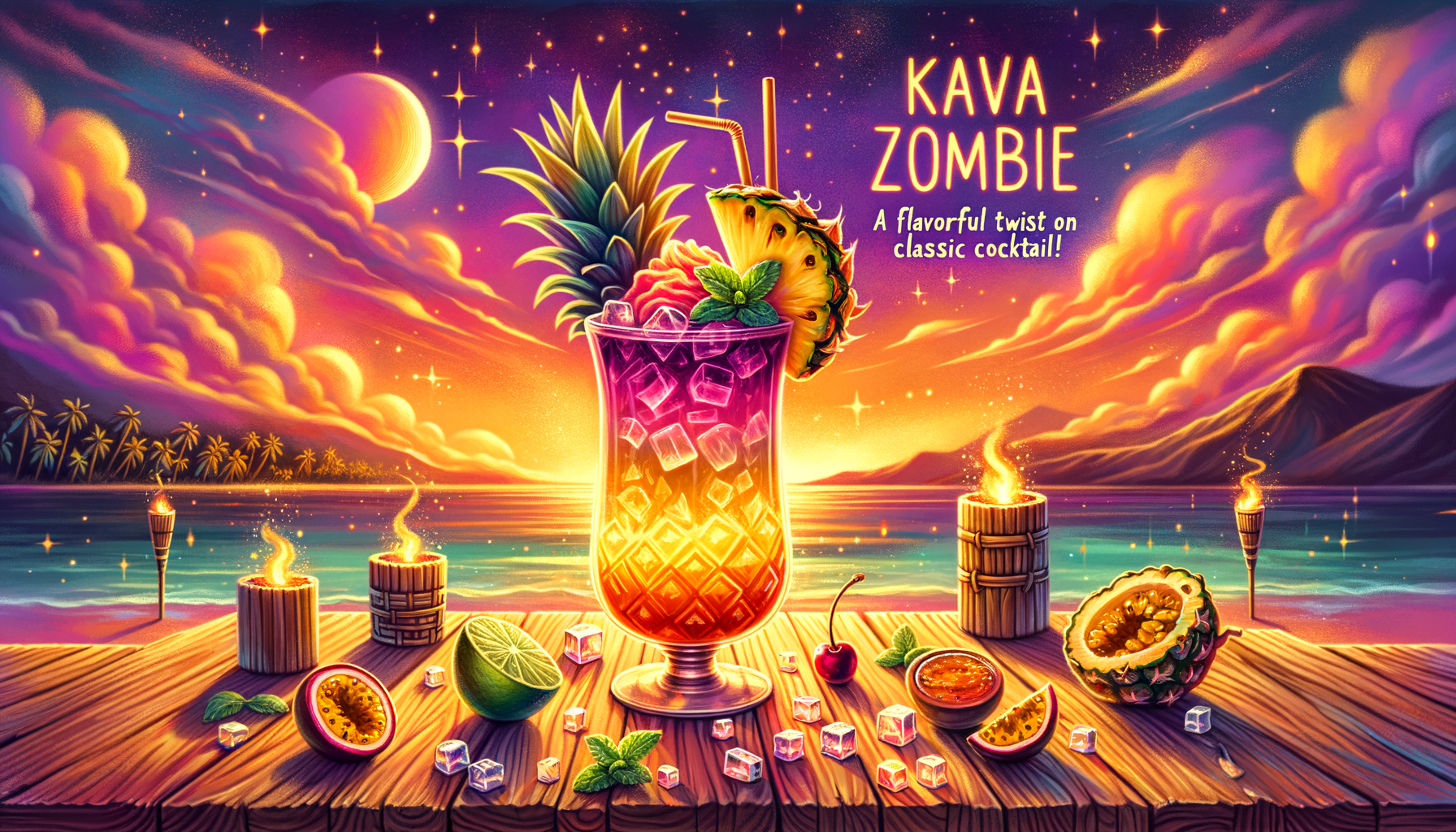 Kava Zombie: A Refreshing Twist on a Classic Cocktail