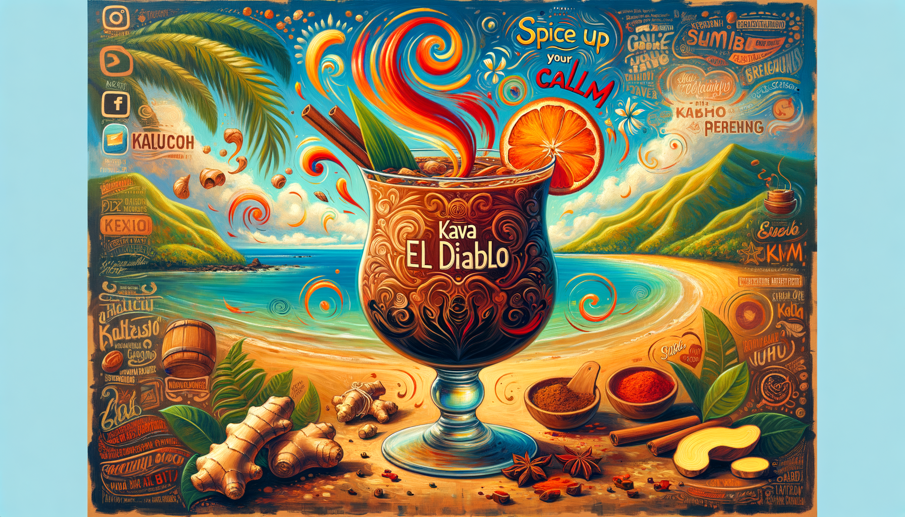 Unleash the Flavor: Discover Kava El Diablo – A Spicy Twist on Tradition!