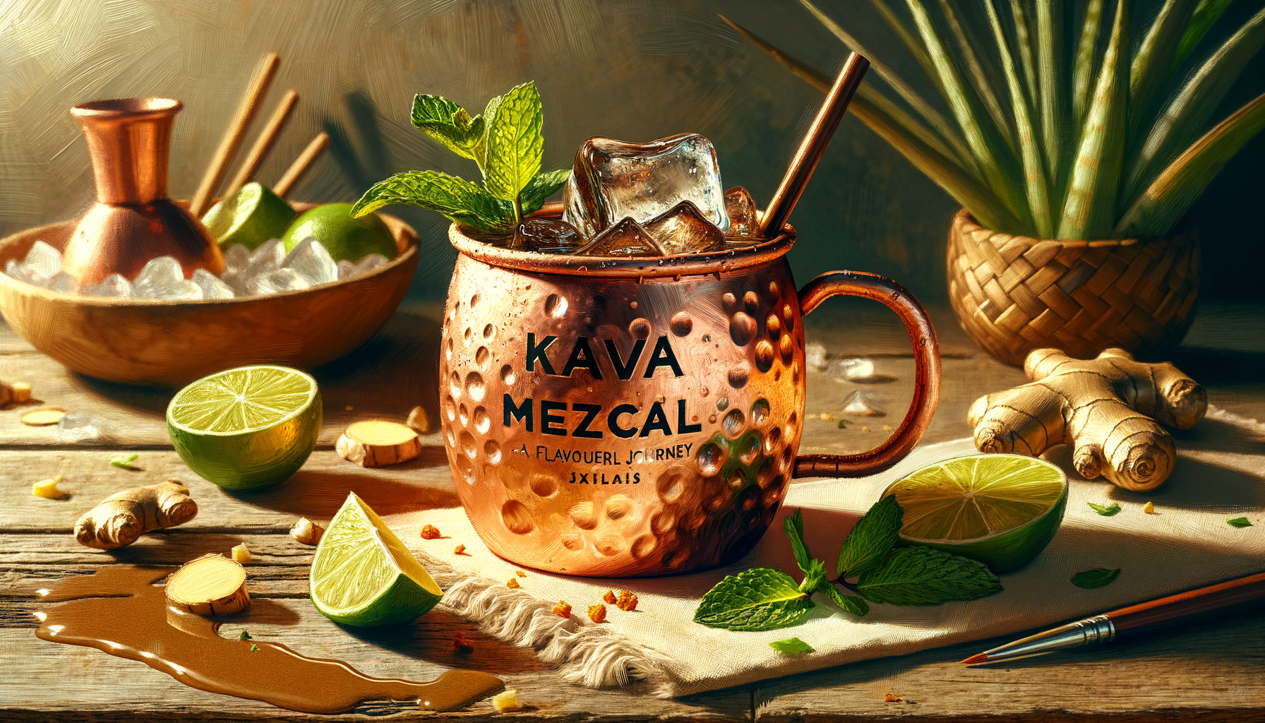 Experience Relaxation and Flavor: Try the Kava Mezcal Mule!