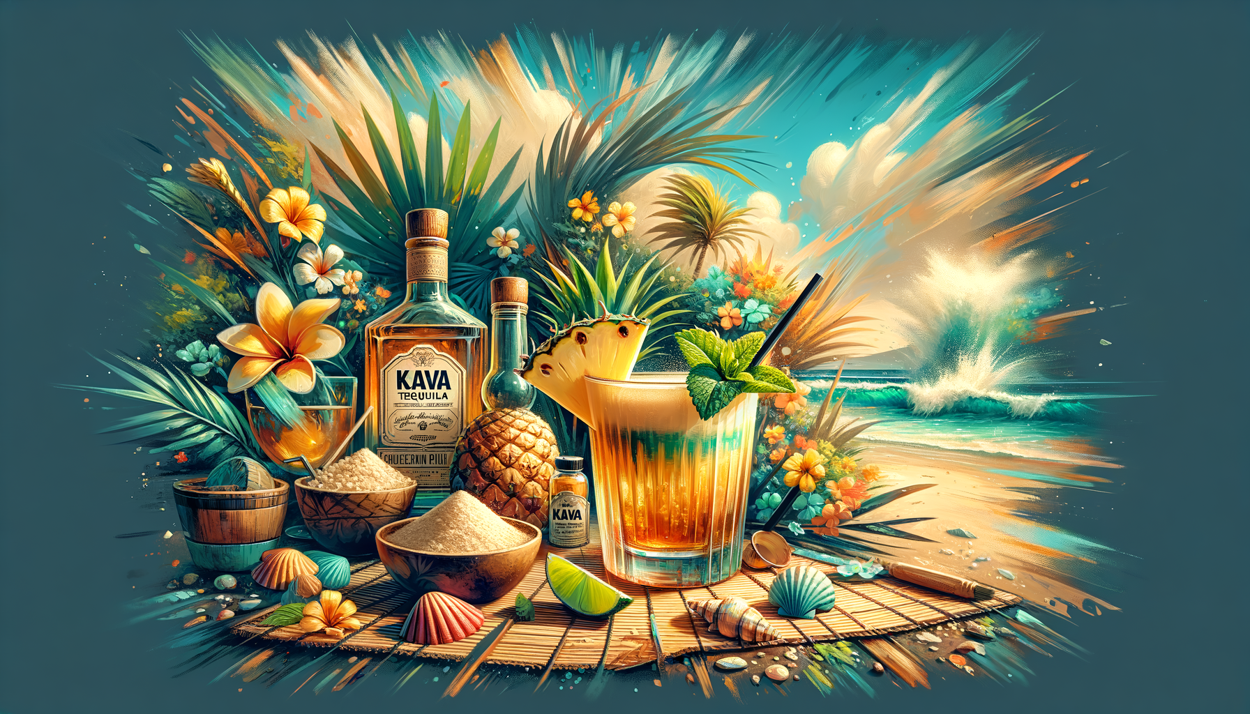 Quench Your Thirst with Kava Tequila and Pineapple Juice: A Tropical Delight!