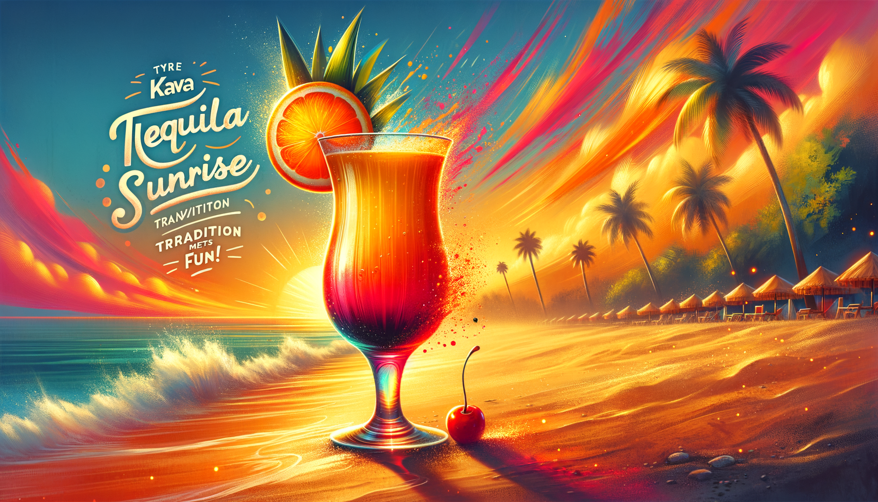 Experience Bliss with the Kava Tequila Sunrise: A Perfect Blend of Relaxation and Flavor