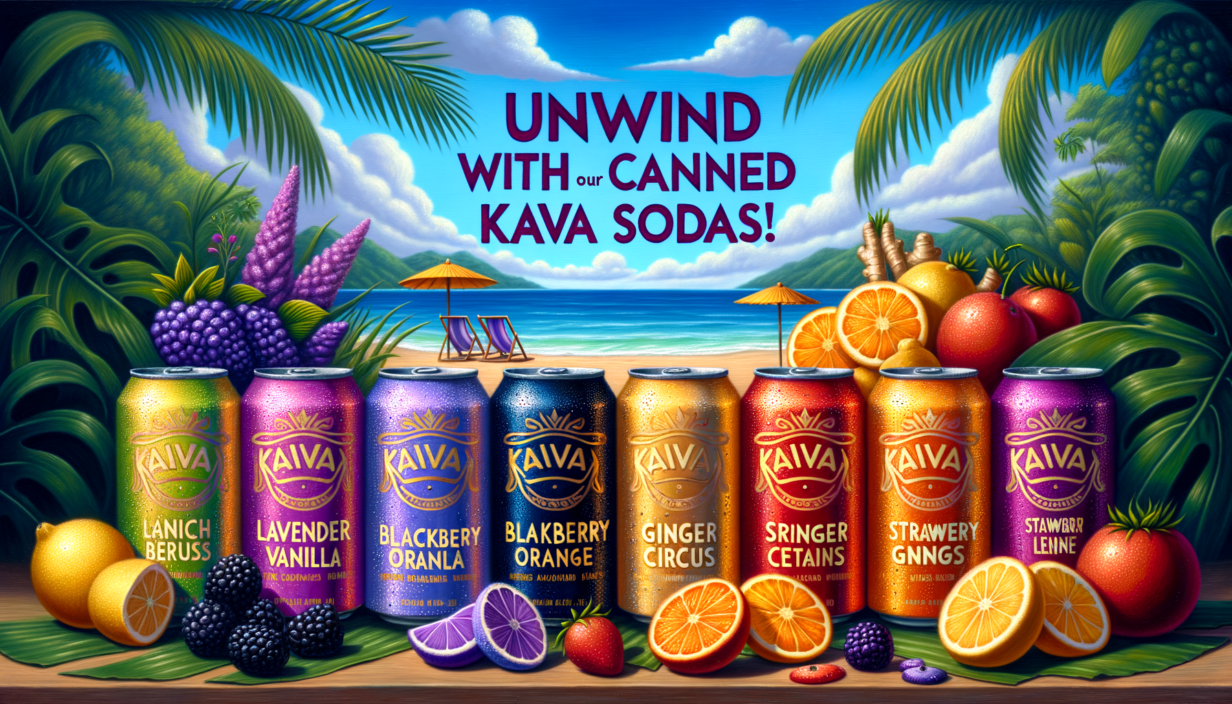 Unwind with Flavor: Discover Leilo Canned Kava Sodas for Relaxation Anytime!