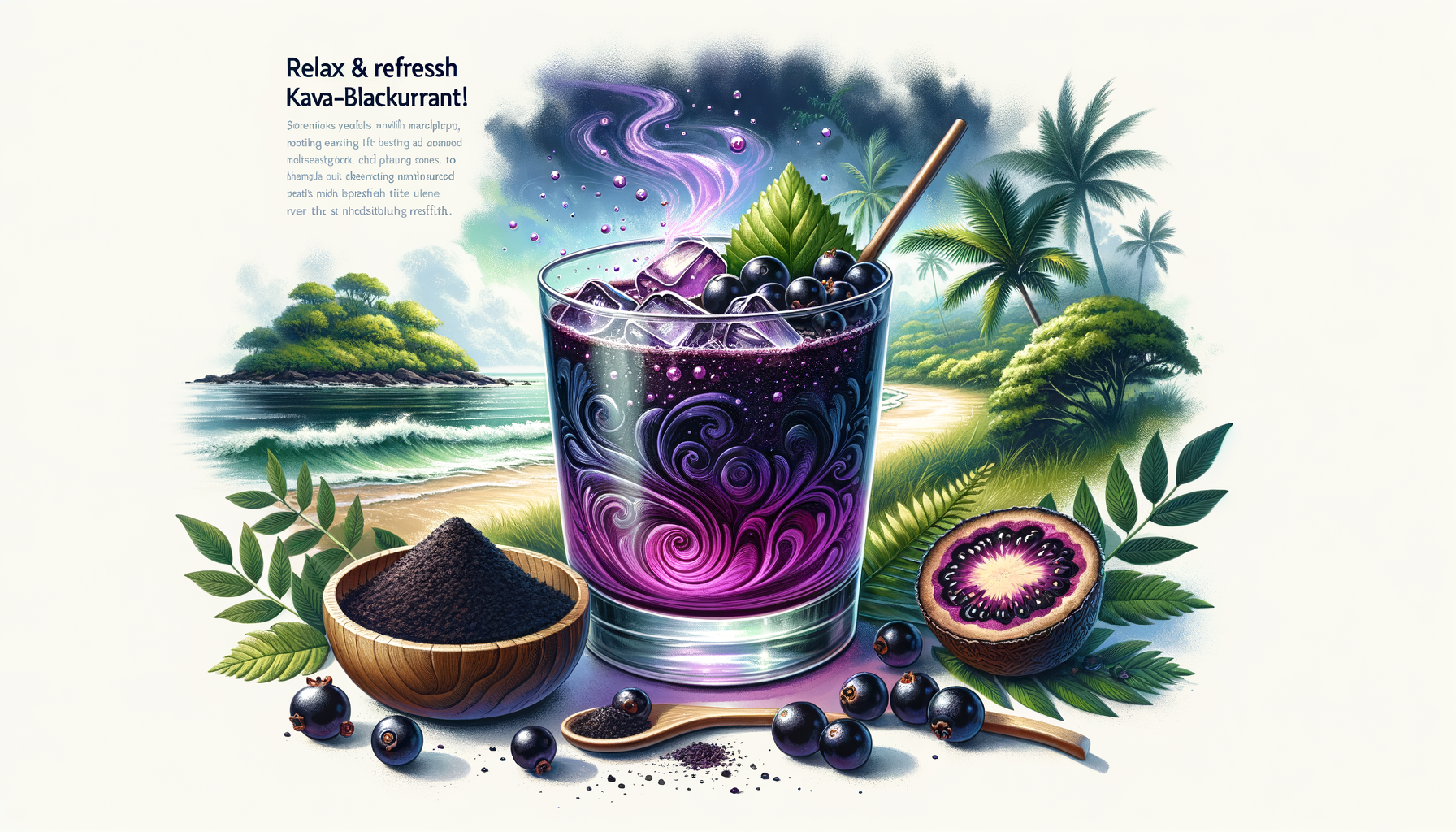 Unwind in Style: The Ultimate Guide to Kava with Blackcurrant